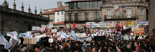 10.000 voces berran “Goberne quen goberne, Galiza non se vende!”