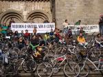 Pedaladas contra o cambio climático en Compostela