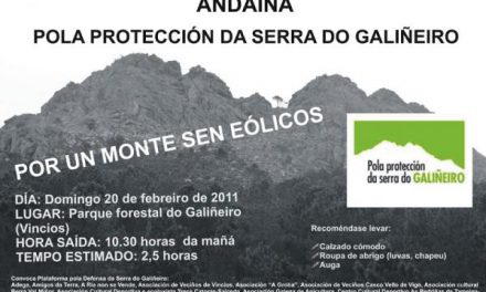 Andaina pola proteccion da Serra do Galiñeiro. 20 febreiro
