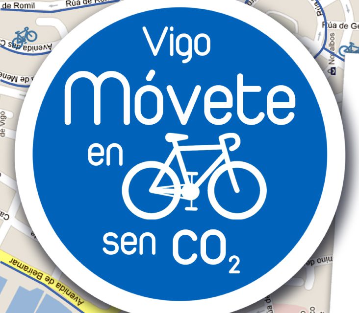 Vigo 25 Setembro ” Móvete en bici sen CO2″.