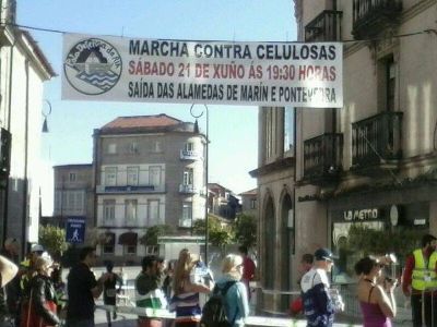 Marcha contra celulosas. Sábado 21 de xuño ás 19:30 h. Saídas das alamedas de Marín e Pontevedra