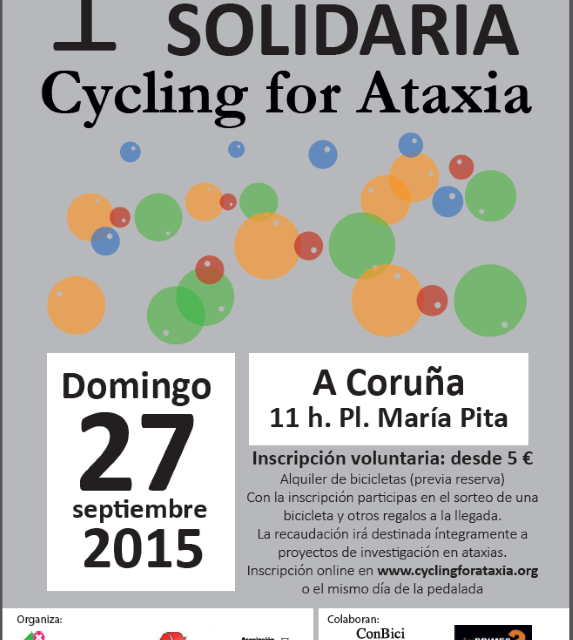 1ª PEDALADA SOLIDARIA Cycling for Ataxia