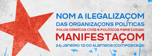 Texto de adesom para colectivos sociais, organizaçons e sindicatos sobre a  “Operación Jaro”