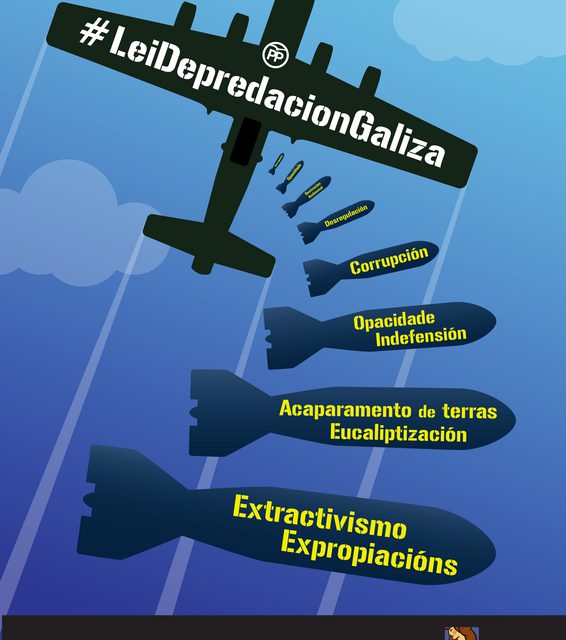 Contra a Lei de Depredación de Galiza (LFIIE).