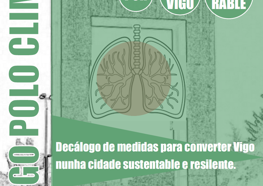 Decálogo de medidas para acadar un Vigo sustentable e respirable