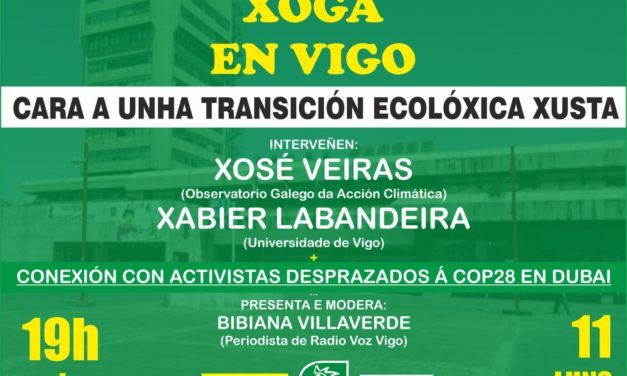 Presentamos carta aberta a Abel Caballero, alcalde de Vigo, demandando medidas urxentes contra o cambio climático