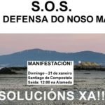 Verdegaia apoia a manifestación En Defensa do Mar, domingo 21 de xaneiro en Compostela